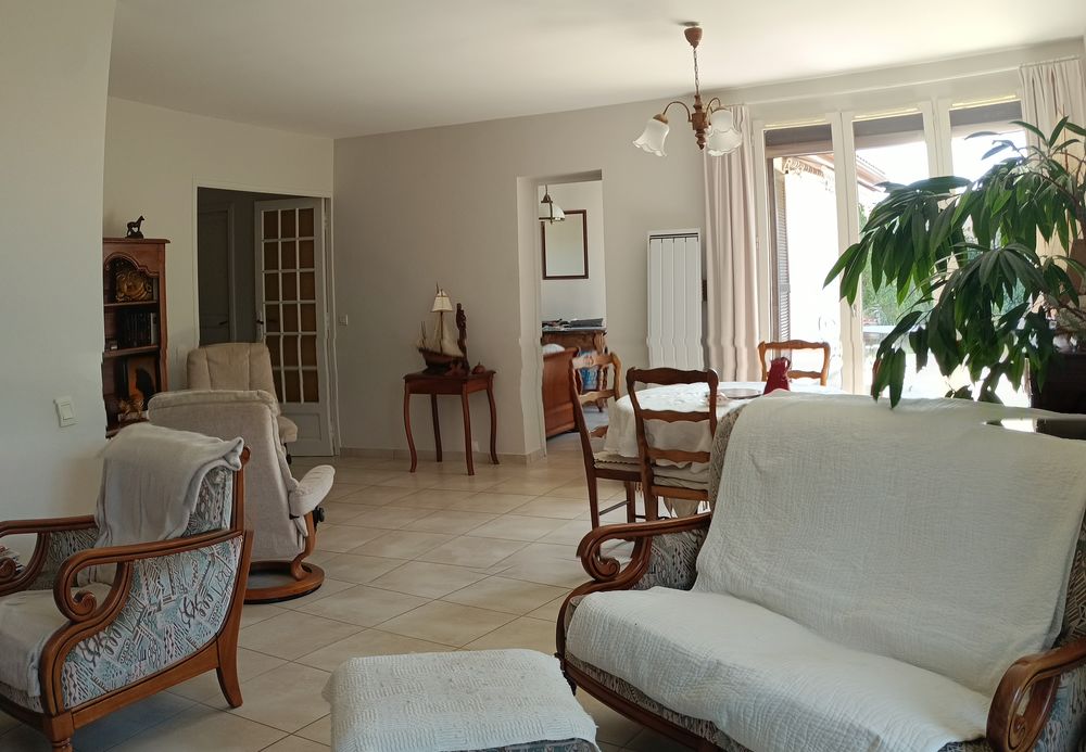 Maison plain pied+2 garages