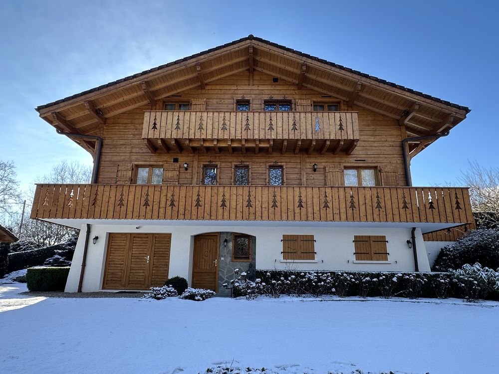 Chalet d'exception aux portes de Genève