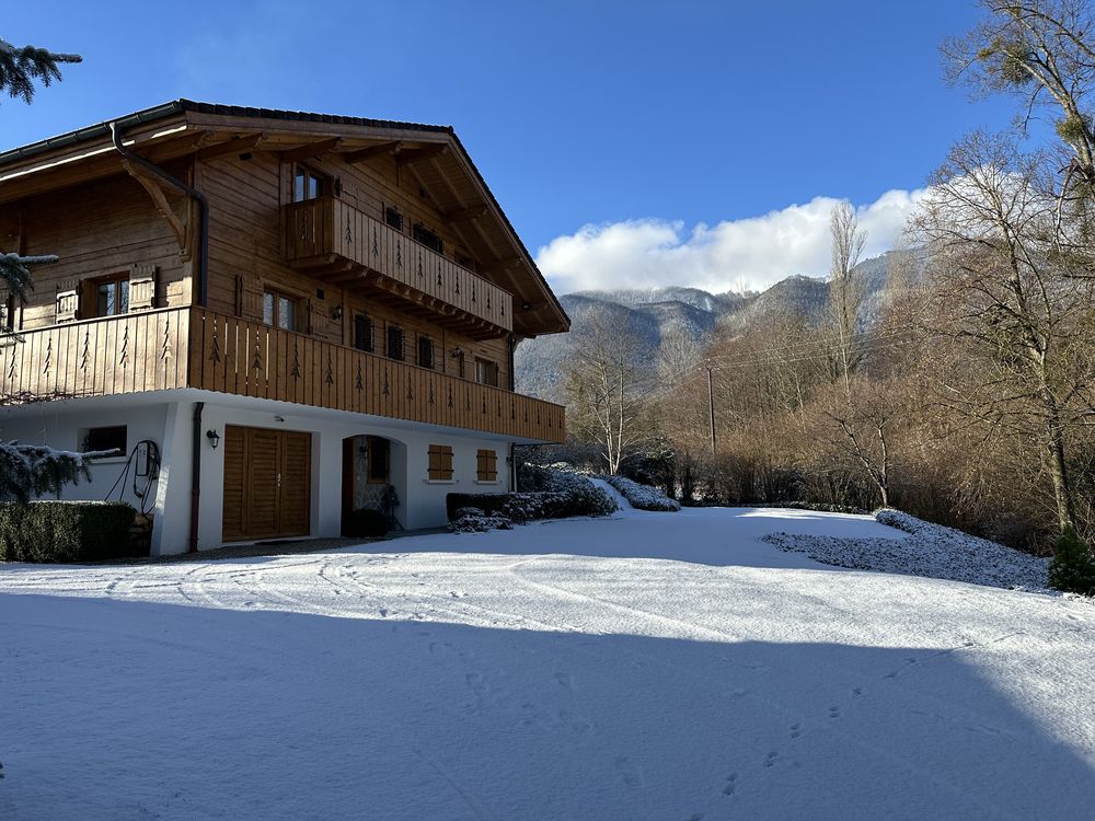 Chalet d'exception aux portes de Genève