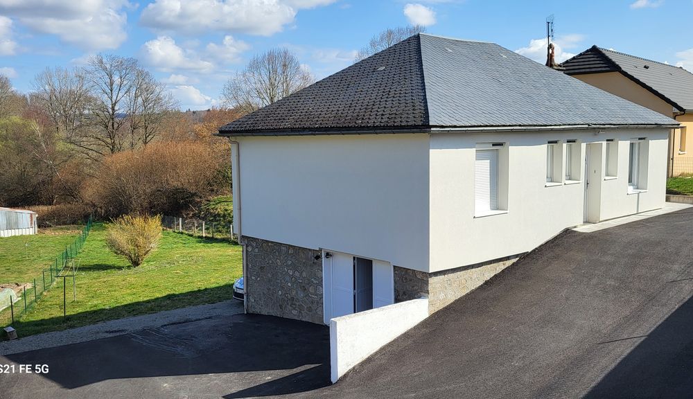 Maison 4 pièces avec jardin clos