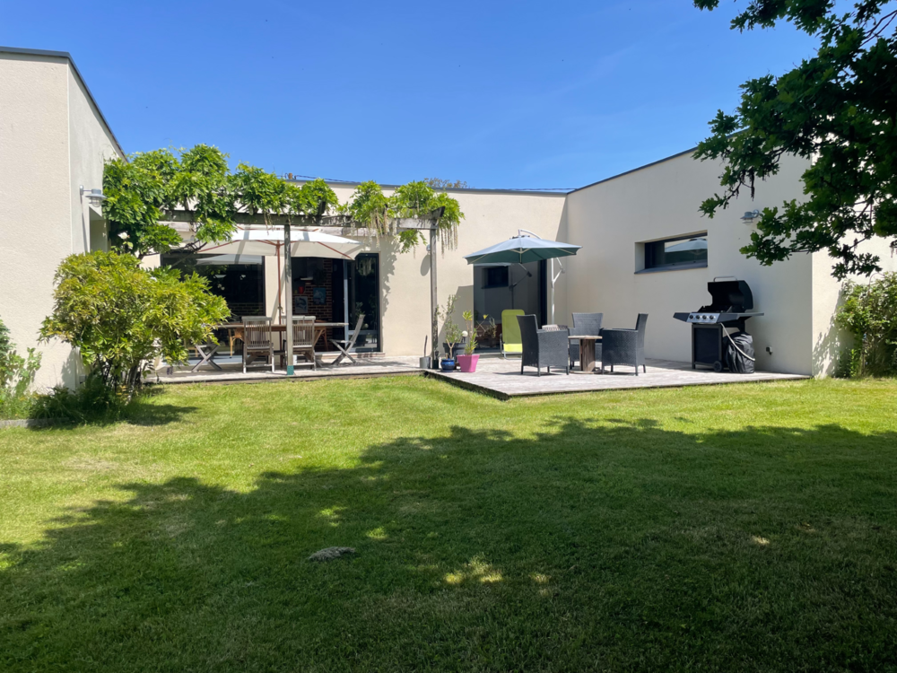 Maison contemporaine de plain-pied