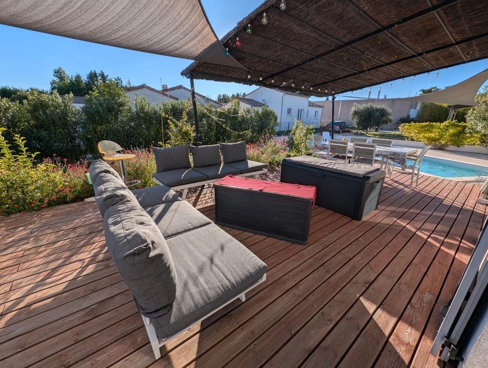 Maison contemporaine avec piscine ? Bagard (30140)