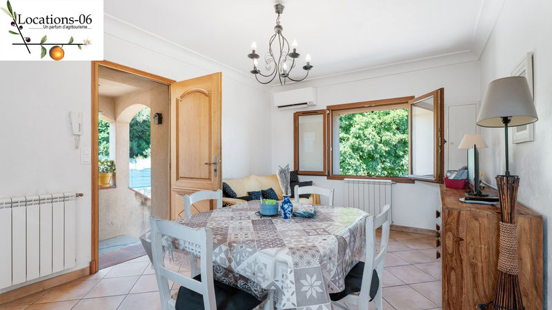 F3 MEUBLE EN VILLA PROCHE CANNES GRASSE SOPHIA & NICE