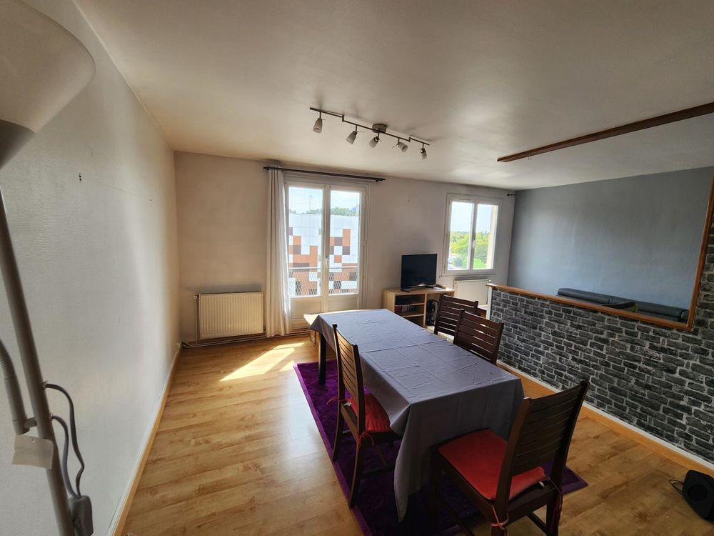 T3 meublé 62,7 m², garage et cave, proche T4, métro