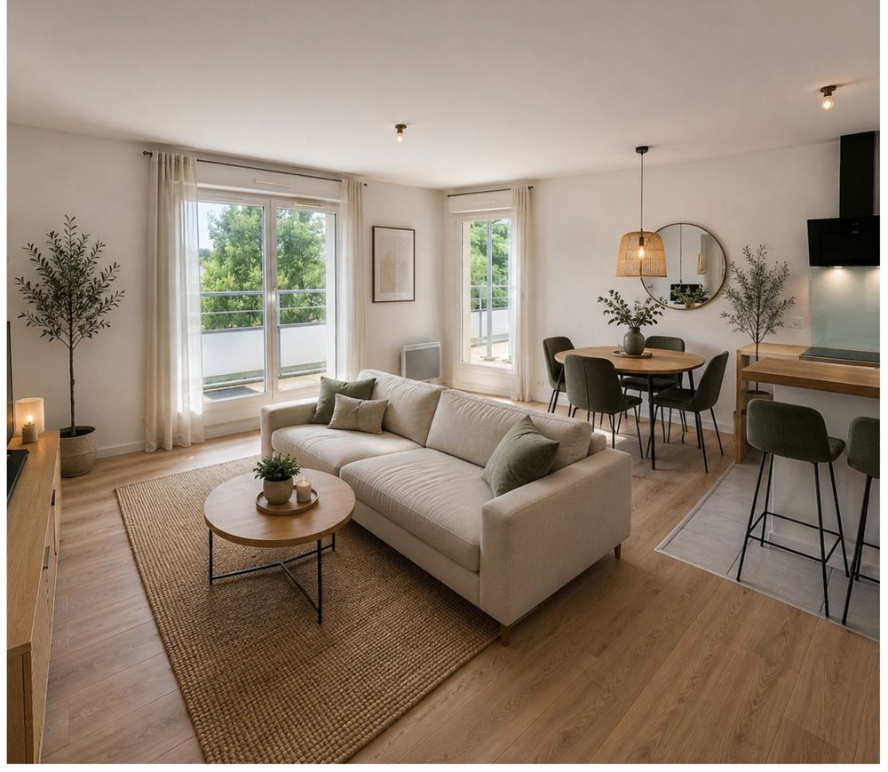 T3 63.6 m² Eysines - Dernier étage - Terrasse - 2 Places de