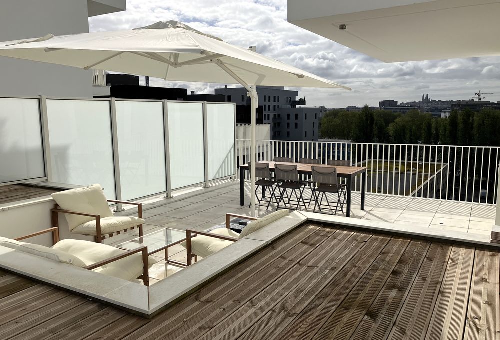 Appartement T2bis/T3 avec terrasse et balcon - Grésillons