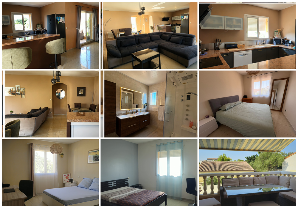 VILLA 200m² -Immeuble 2 APPARTEMENTS INDÉPENDANTS - PISCINE