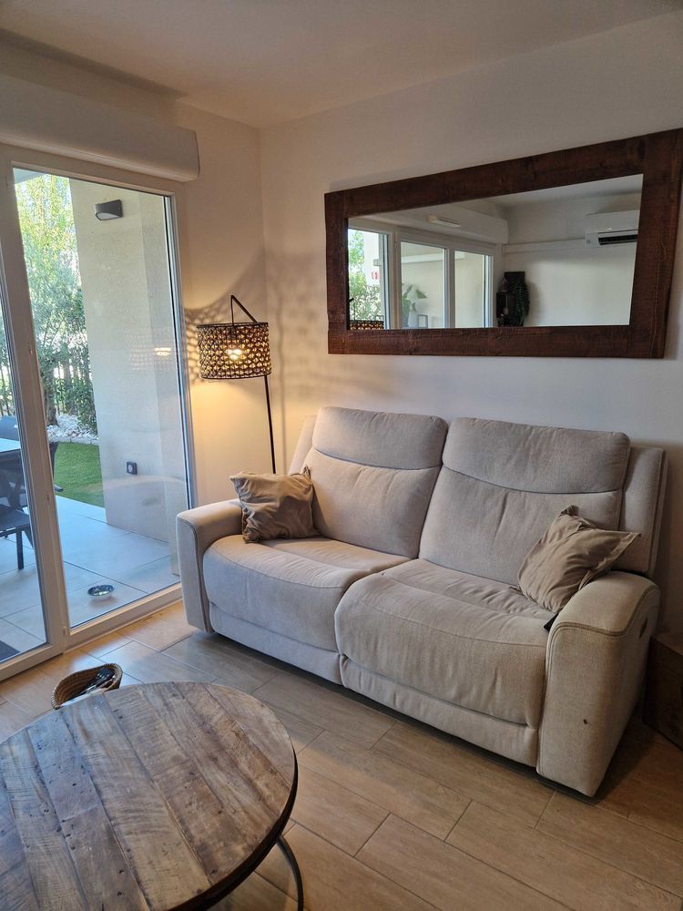 Appartement T2 de 40 m² avec jardin, terrasse, garage et piscine