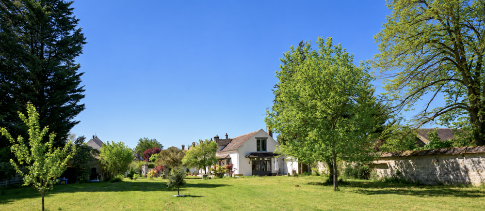 Maison d'artistes 1874 - Plein sud - Grand jardin - Vaudoué
