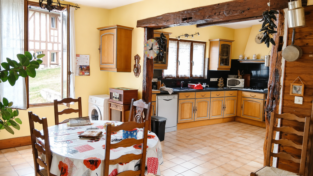 Maison familiale avec grand terrain