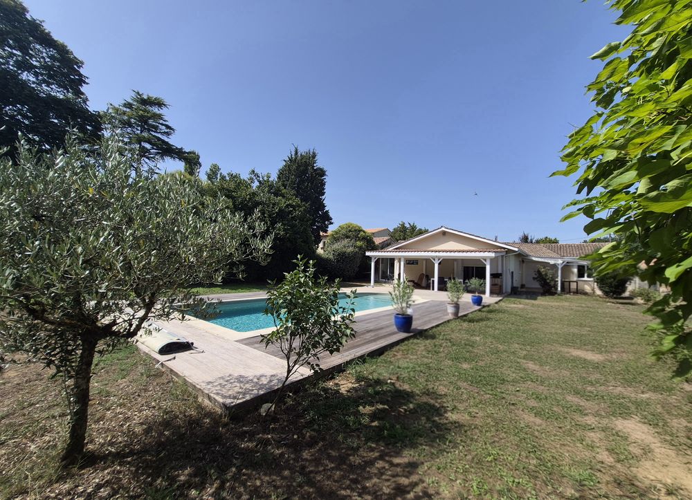 Maison 4/5 ch, piscine, jardin arboré calme sans vis-à-vis