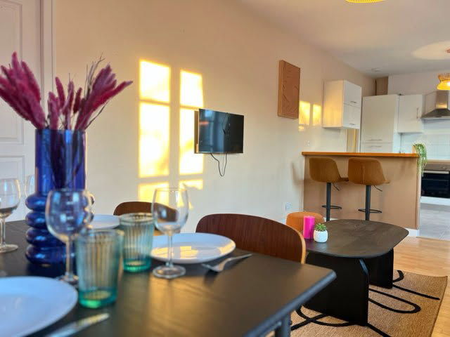 appartement meublé refait à neuf centre ville