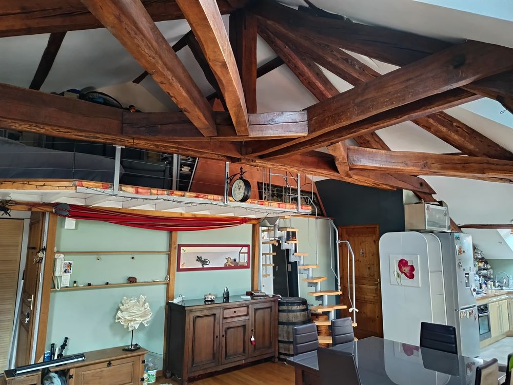 Appartement - Loft avec poutres apparentes