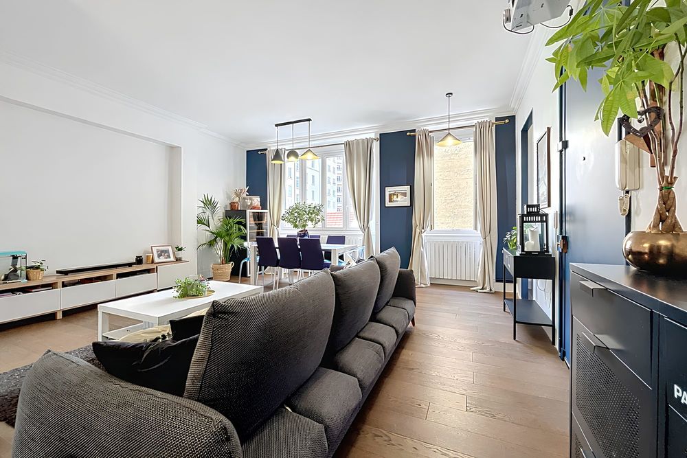 Appartement T4 - 92 m2 - Ancien, lumineux et calme - Lyon 7e