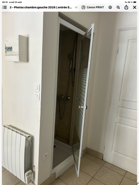 Chambre meublée 14 m² avec douche, WC ALENÇON Centre