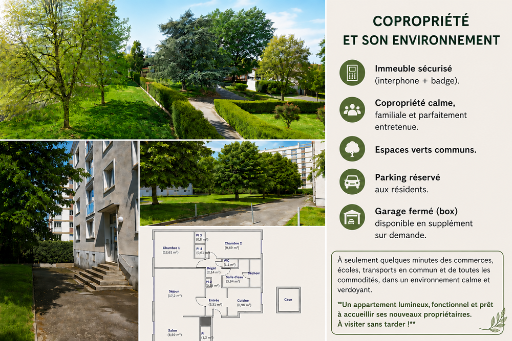 RENNES - APPARTEMENT T4