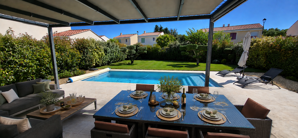 Villa Plein Sud non mitoyenne avec Piscine
