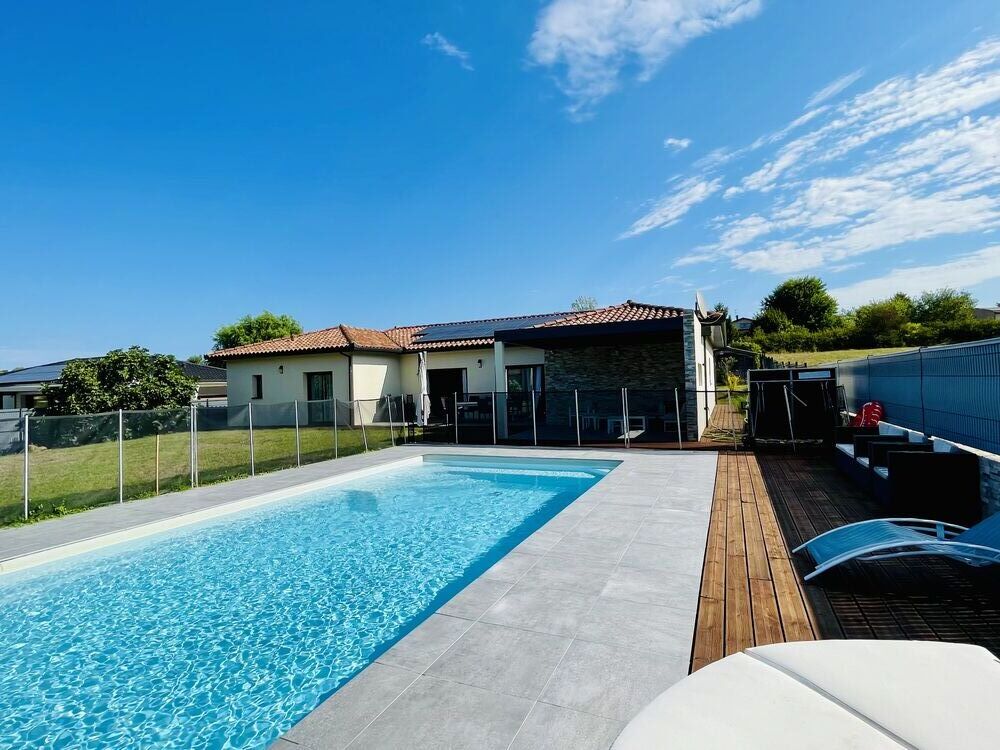 Maison plian pied 145m2 de2018 piscine photovoltaïque
