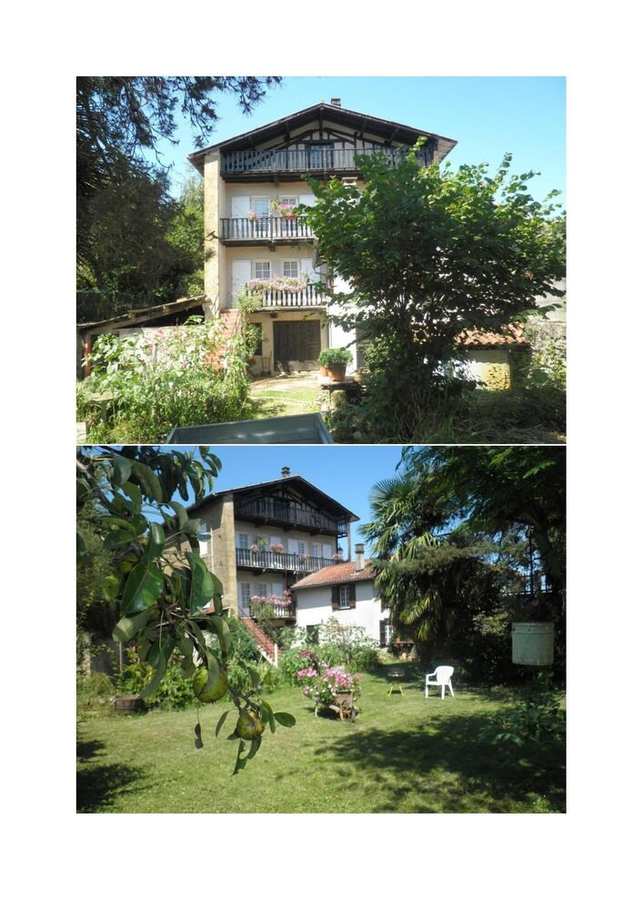 maison de ville avec grand terain