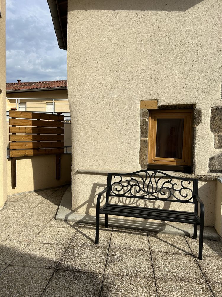 Duplex atypique meublé avec terrasse de 18m2