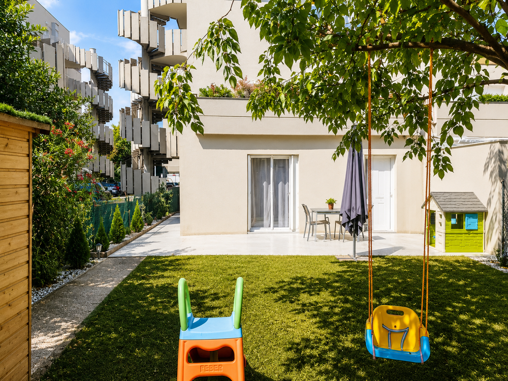 Appartement T3 a Lormont avec jardin