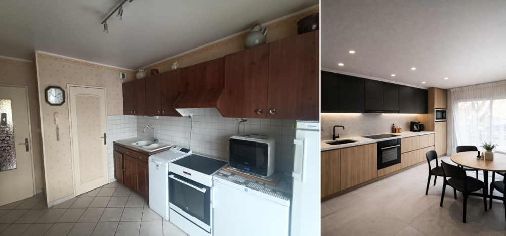 Appartement T5 traversant et lumineux de 100 m2 Chamalières