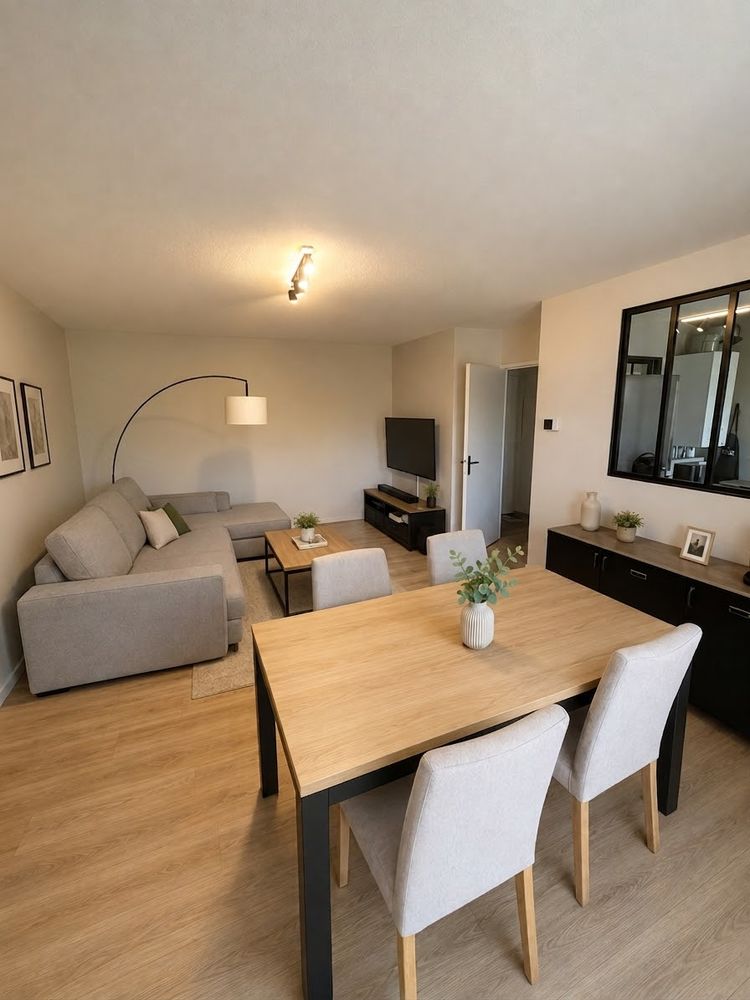 T2 59 m² lumineux avec Balcon, Vue Puy de Dôme & Cathédrale