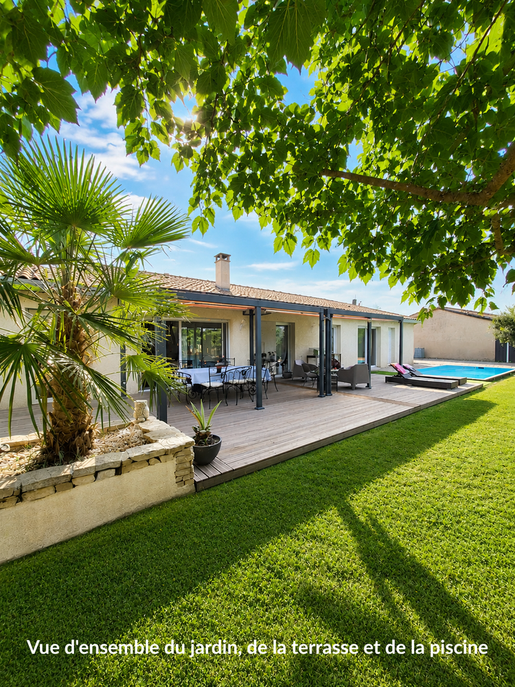 Maison Plain-pied de 166 m² - Piscine - Terrain de1 553 m²