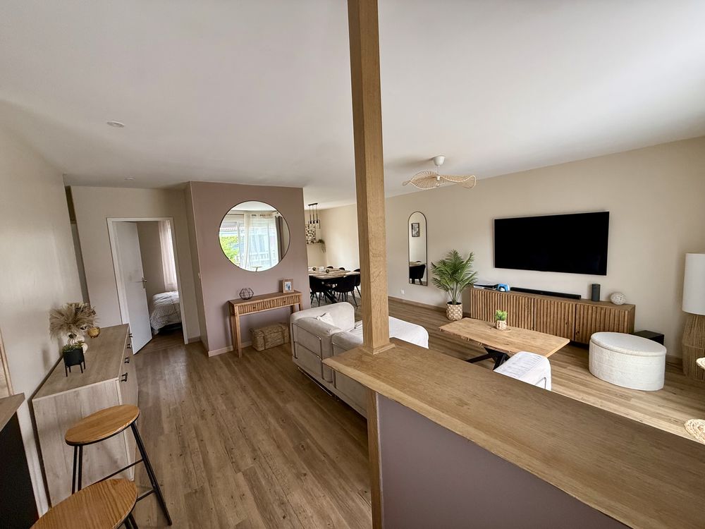 Maison T3 de 75 m² entièrement rénovée en 2023 ? 2 chambres