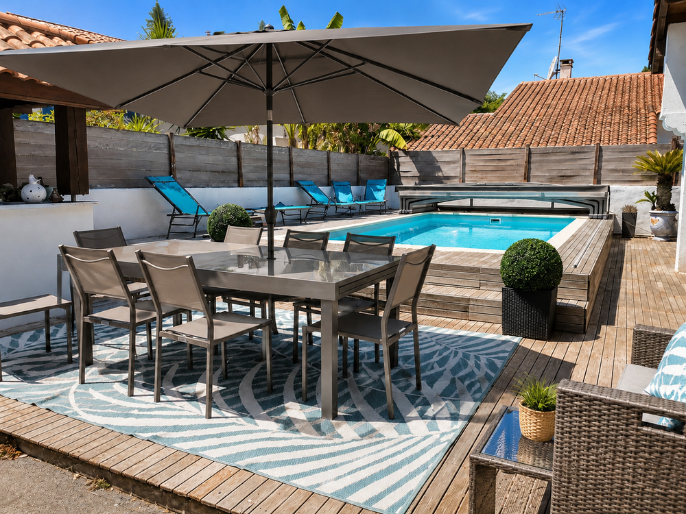 ANGLET MONTBRUN - MAISON 125m2 AVEC PISCINE CHAUFFÉE