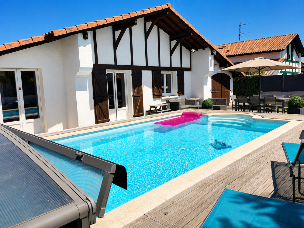 ANGLET MONTBRUN - MAISON 125m2 AVEC PISCINE CHAUFFÉE