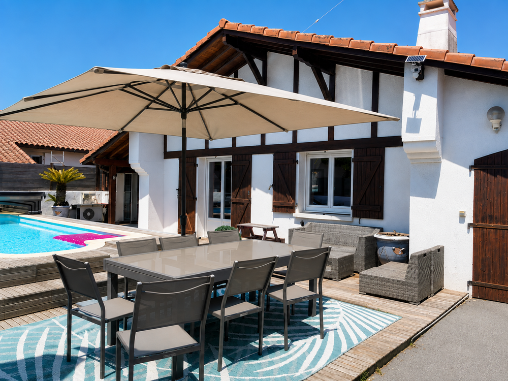 ANGLET MONTBRUN - MAISON 125m2 AVEC PISCINE CHAUFFÉE