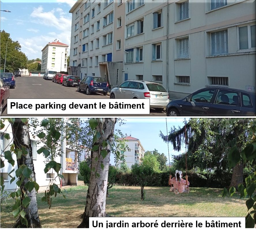 Appartement T4 lumineux avec vue sur jardin