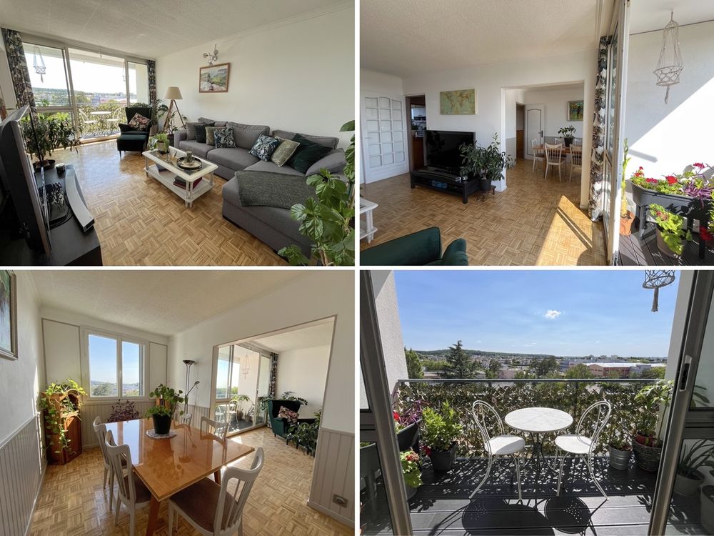T5 lumineux de 86 m² - Balcon - DPE C - Les Clayes-sous-Bois