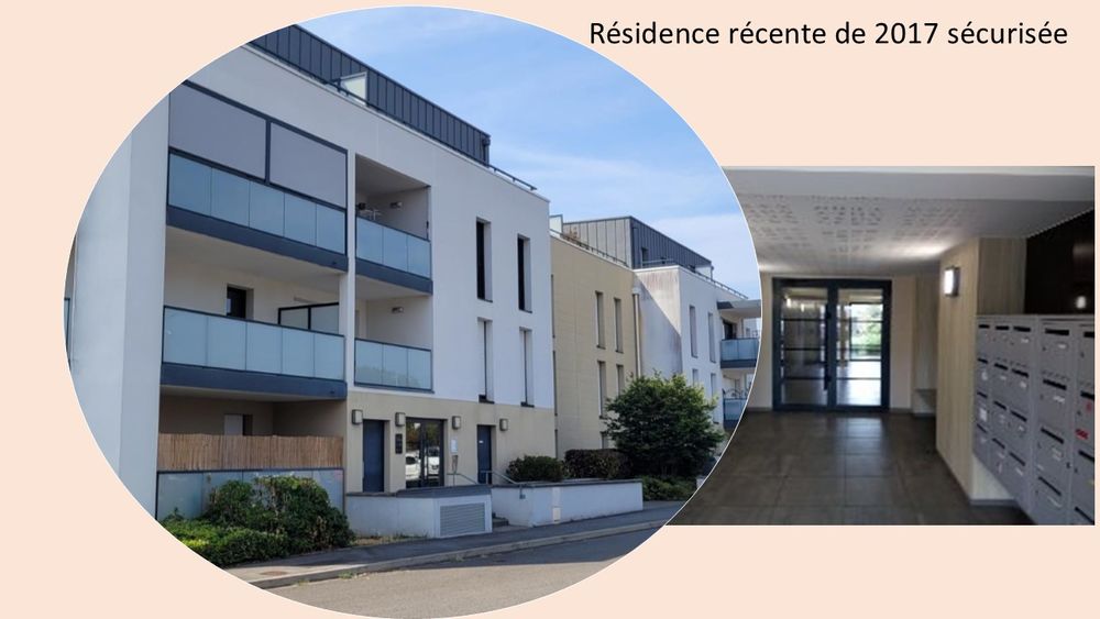 T3 récent de 64m2 Centre bourg de Vertou