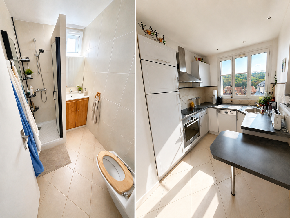 ? Un appartement lumineux et paisible, idéalement situé ?
