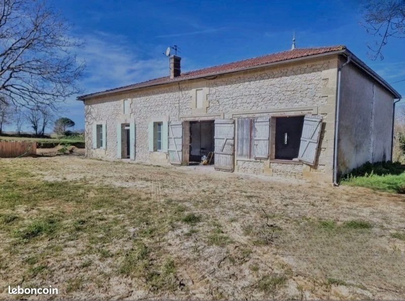 Chai en pierre 320m² à rénover, 1ha, vue - Targon (33)