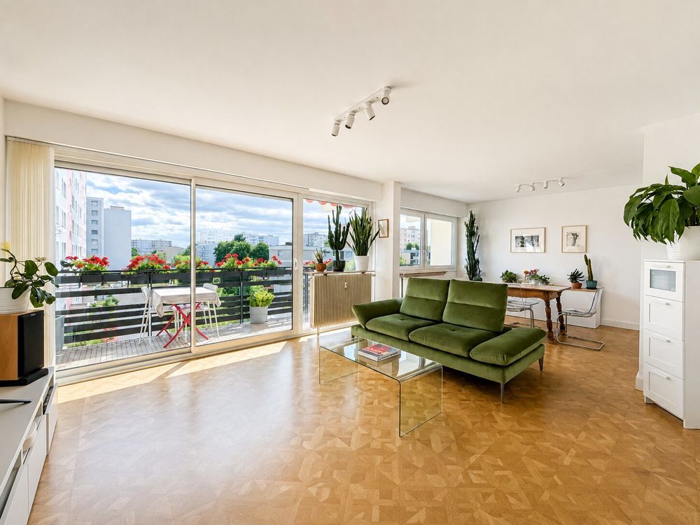 Hoenheim 108 m²,dernier étage, 2 balcons, garage et parking