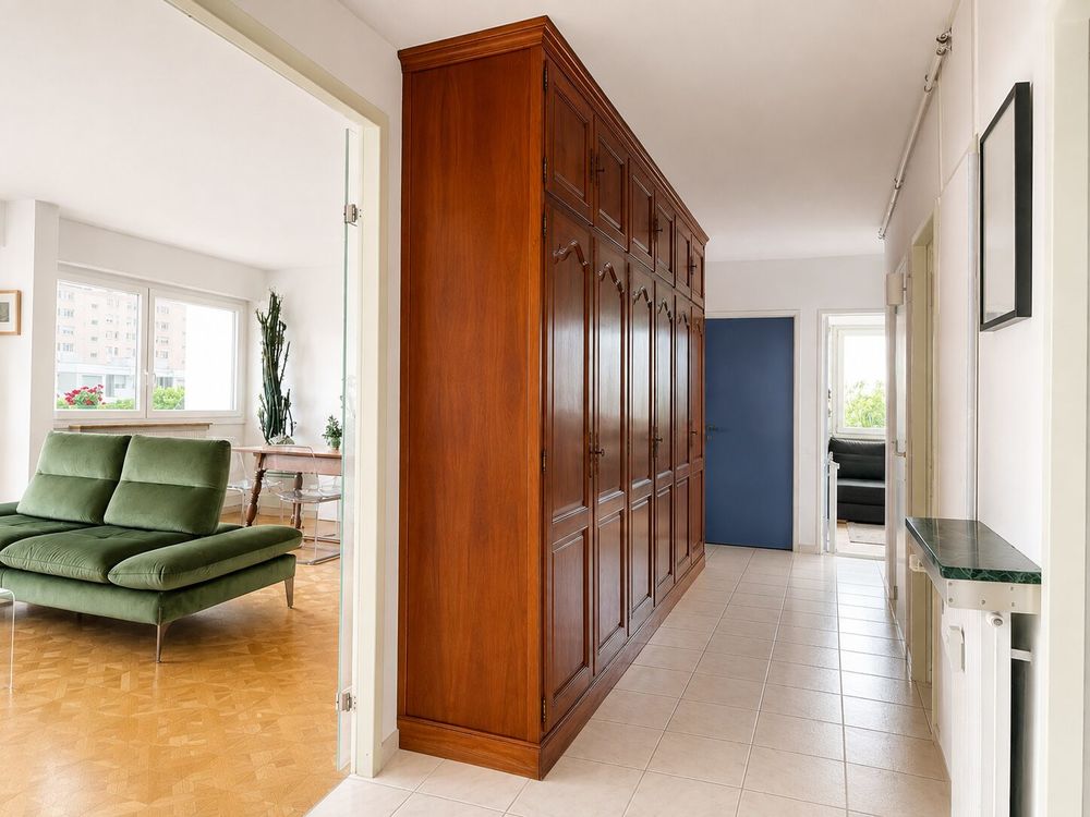 Hoenheim 108 m²,dernier étage, 2 balcons, garage et parking
