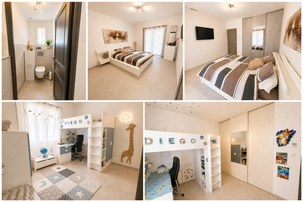ENSEMBLE 3LOTS?Maison 110m² -T3 67M²-Double Garage+Terrain