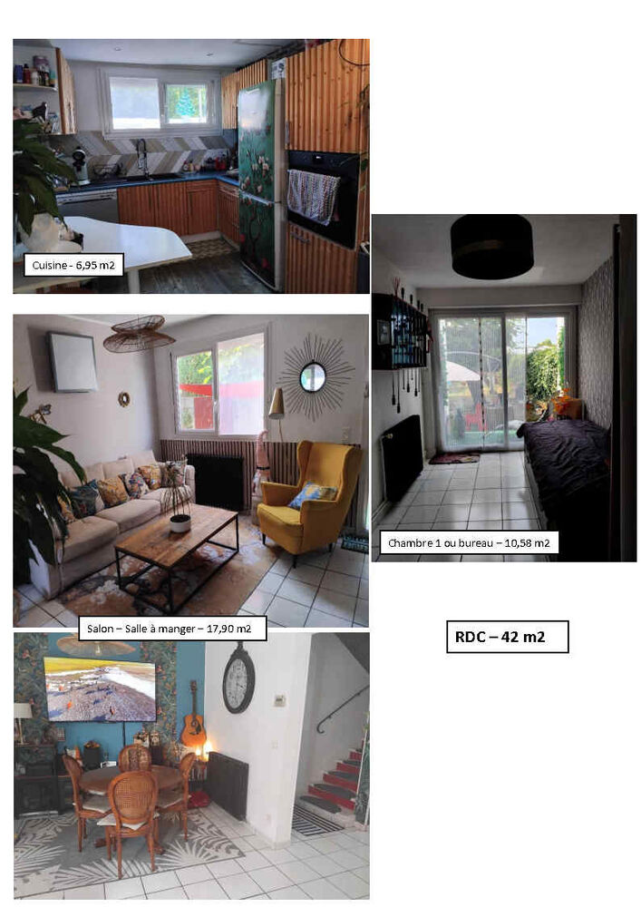 Maison 84 m2 Garage 28m2