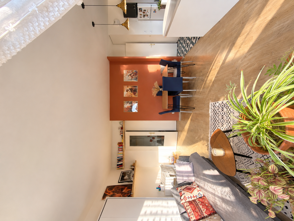 Hypercentre | T2 52 m² | Dernier étage, Balcon, Cave