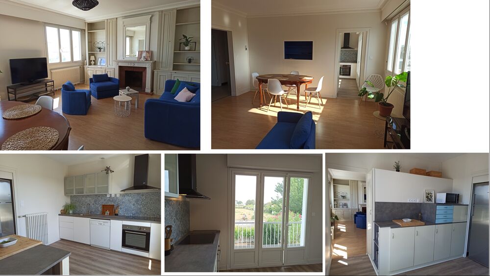 T4 meublé 96 m² ? 3 chambres ? à l'année ? Les Sabl