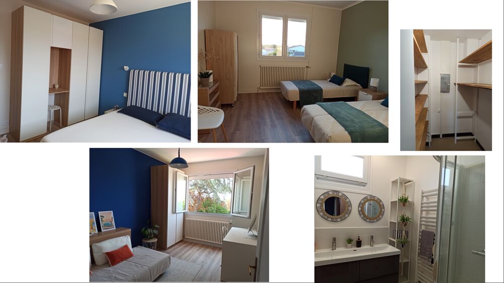 T4 meublé 96 m² ? 3 chambres ? à l'année ? Les Sabl