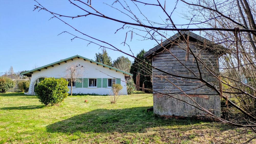 Maison landaise + terrain constructible avec PC accepté