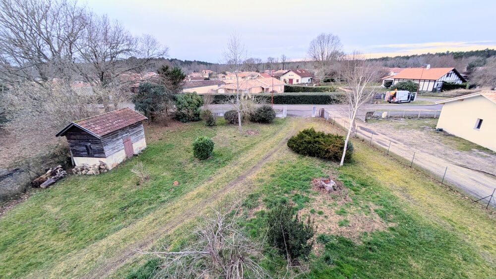 Maison landaise + terrain constructible avec PC accepté