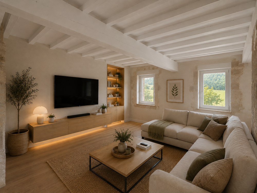 VAUGNERAY ? DUPLEX 100 m² À AMÉNAGER