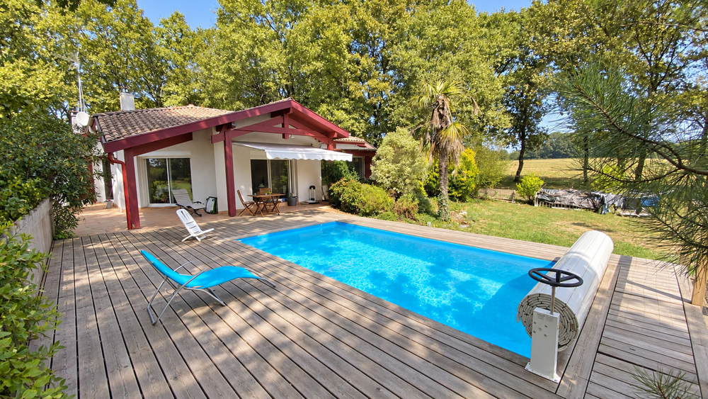 Proche DAX, Maison T5 de 152 m2, terrain 3724 m², piscine