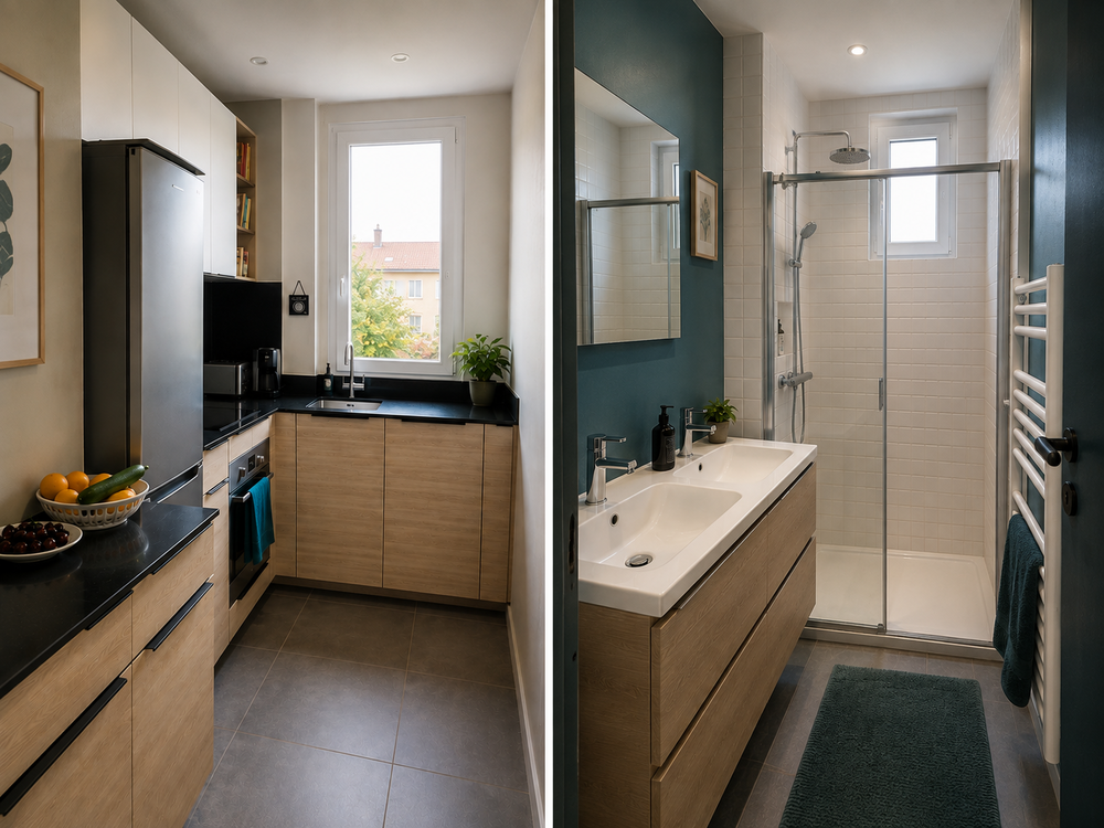 Duplex de charme au dernier étage?71 m² -Carrez Gare Clamart