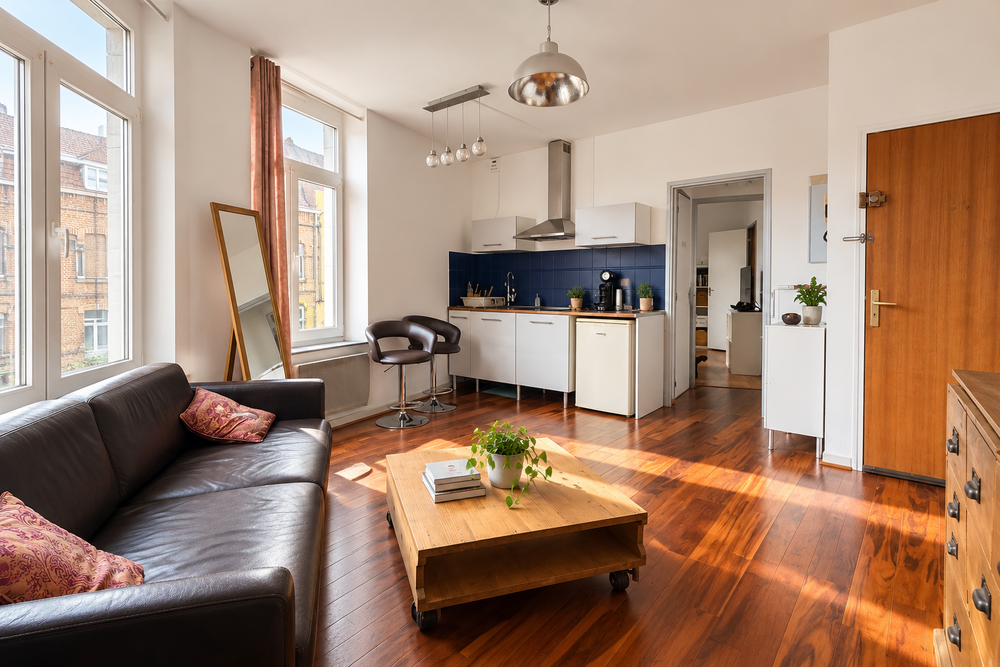 T2 lumineux 38,5 m² ?Proxi Jean-Baptiste Lebas / Wazemmes